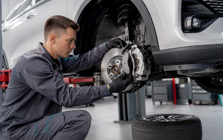 Замена тормозных колодок HAVAL