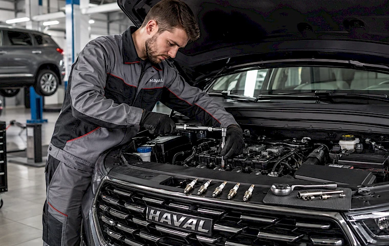 Когда менять свечи зажигания на HAVAL: сроки и признаки
