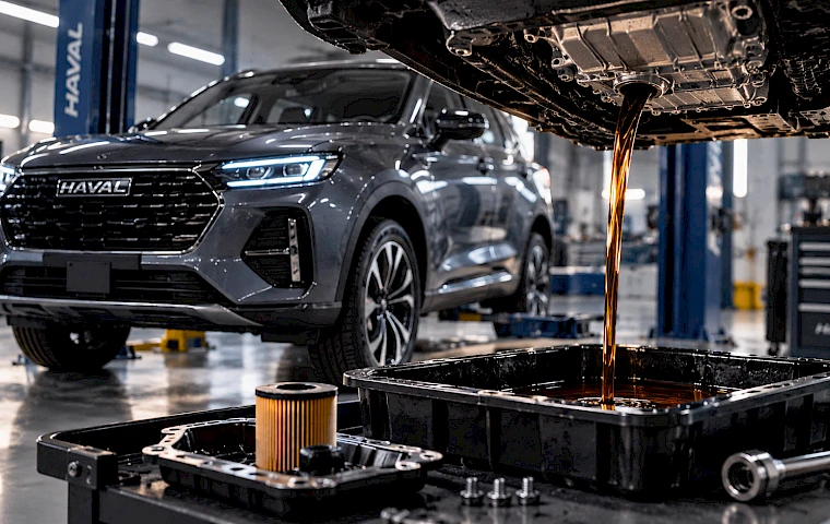 Замена масла в коробке передач HAVAL