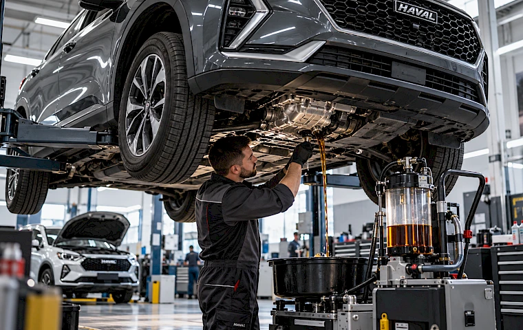 Когда менять масло в коробке HAVAL: сроки и проверка