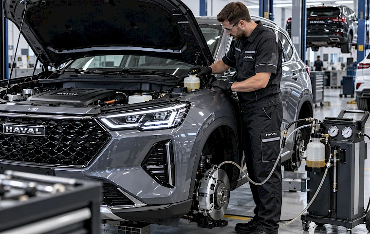 Когда менять тормозную жидкость HAVAL: сроки и порядок проверки